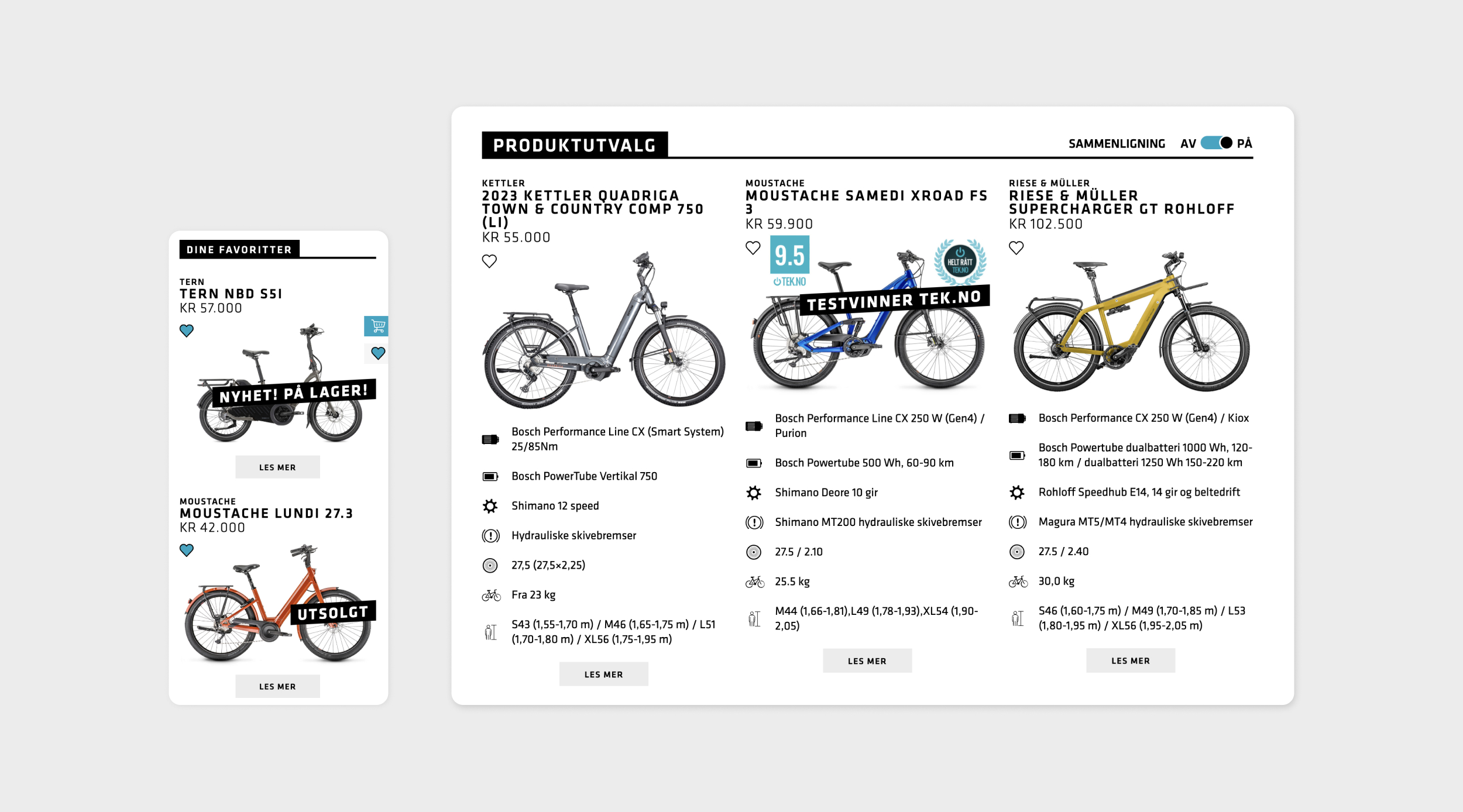 Evo Elsykler webbutik